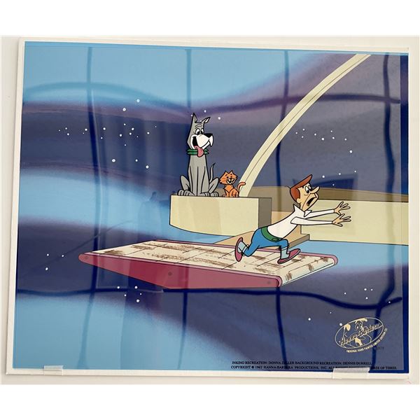 The Jetsons Hand Painted Cel- limited edition opening title