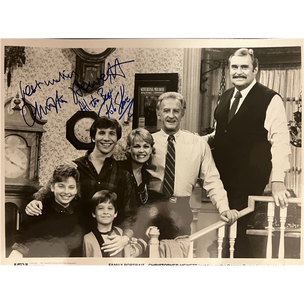 Mr. Belvedere Christopher Hewett and Rob Stone signed photo