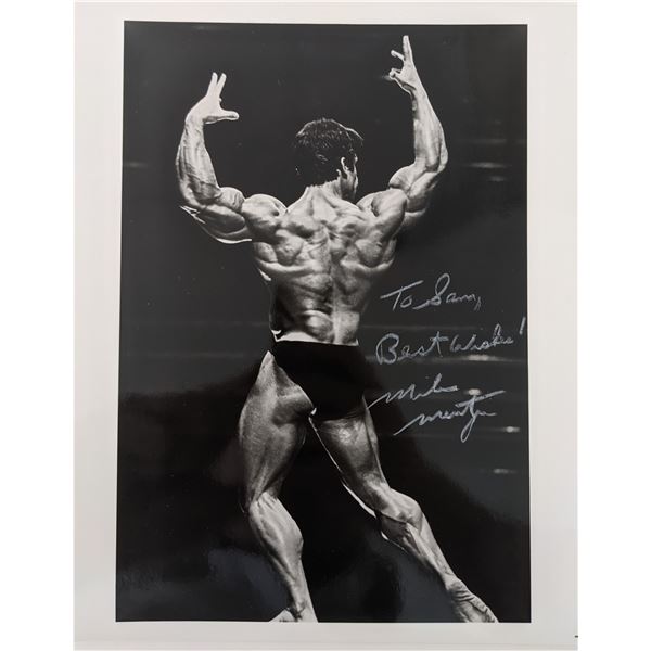 Mike Mentzer Signed Photo