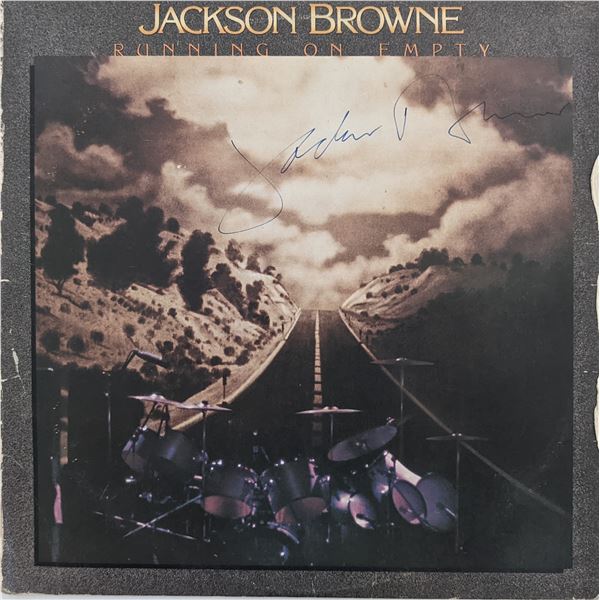 Jackson Browne Running On Empty Signed Album