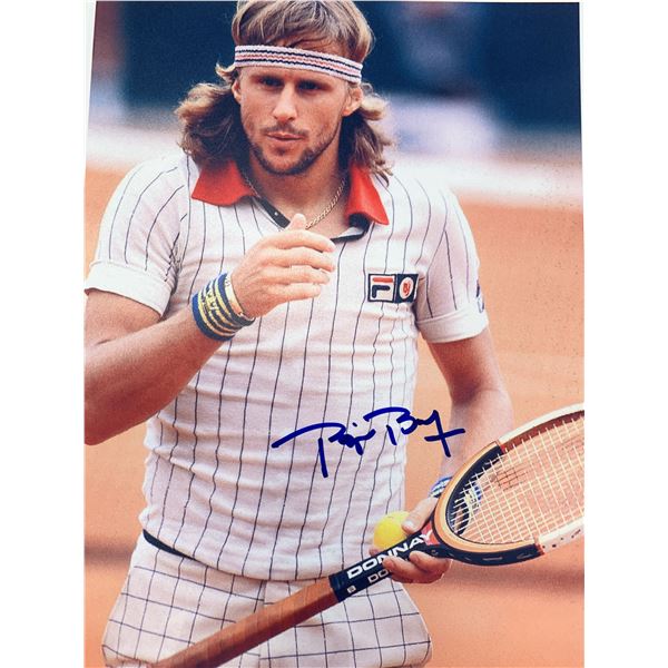 Björn Borg signed photo