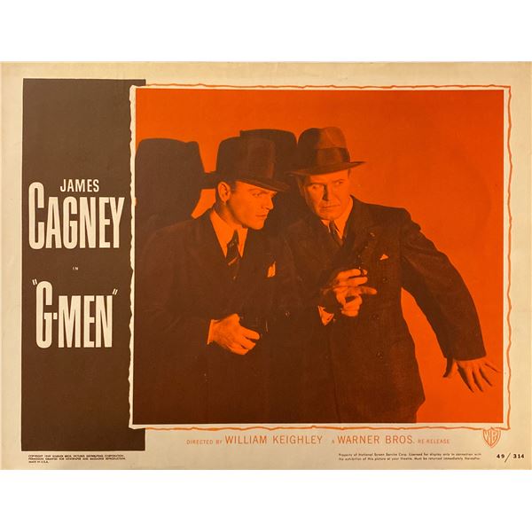 G-Men 1949R Original Vintage Lobby Card