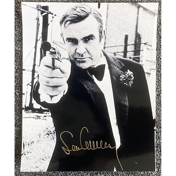 James Bond Sean Connery signed photo