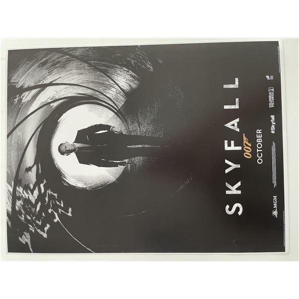 James Bond Skyfall mini advance poster