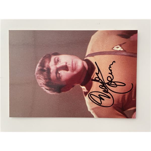 Walter Koenig signed postcard