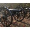 Image 1 : Full size 6 pounder Field Carriage replica of cannons manufactured from 1841 to 1865