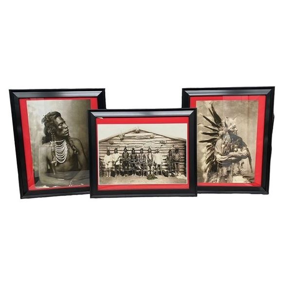 3 Framed Individual Photos