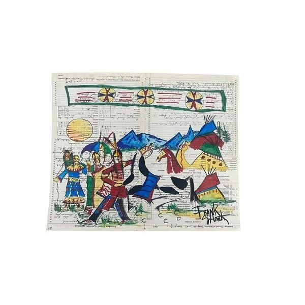 Frank Shortey Original Ledger Art