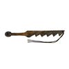 Image 1 : Saw Tooth Wooden War Club and Quirt