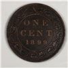 Image 1 : Canadian Large Cent 1899 EF+