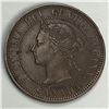 Image 2 : Canadian Large Cent1887 AU-UNC