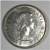 Image 2 : 1960 Queen Elizabeth II Canadian Silver Dollar UNC 5