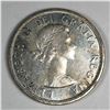 Image 2 : 1960 Queen Elizabeth II Canadian Silver Dollar UNC 6