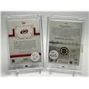 Image 2 : LOT OF 2 SIGNED LIMITED EDITION ROOKIE PATCH CARDS. ONE IS THE CUP