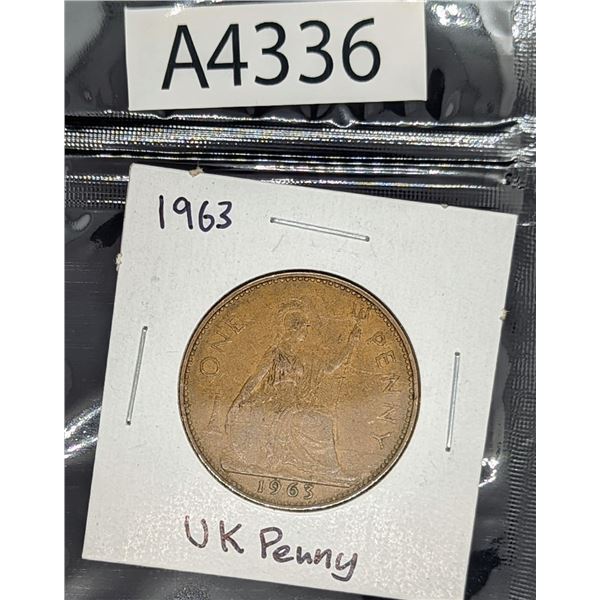 1963 UK Penny (A4336)