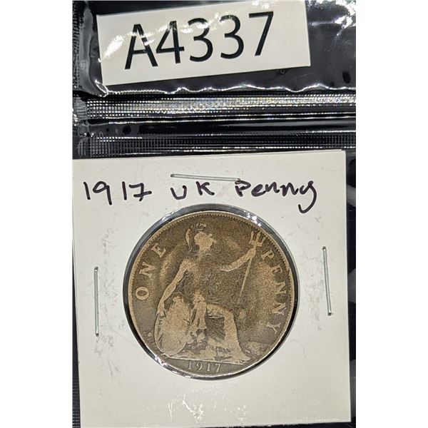 1917 UK Penny (A4337)