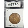 Image 1 : 1921 UK Penny (A4339)