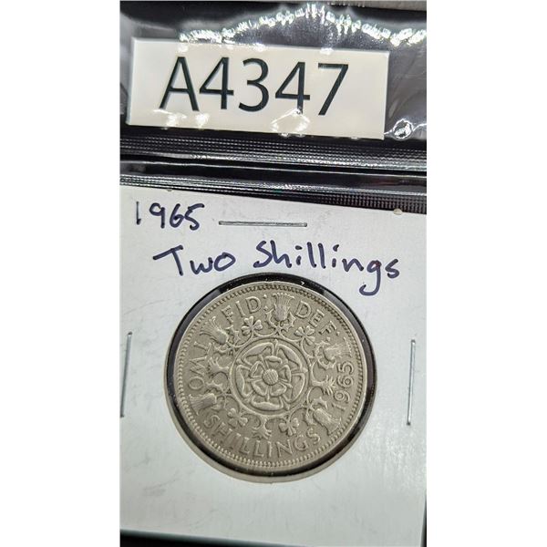 1965 Two Shillings (A4347)