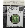 Image 1 : 1920 US 1 Cent Stamp - George Washington (A4217)
