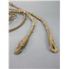 Image 3 : Braided Rawhide Romal Reins With Popper- 111" With Popper