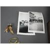 Image 2 : Cigar Box Of Belt Buckles- Badges- Misc.