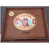 Image 6 : Cigar Box Of Belt Buckles- Badges- Misc.
