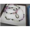 Image 2 : 3 Necklaces- Shark Tooth- Copper Nugget- Clear Moonstone