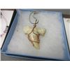 Image 3 : 3 Necklaces- Shark Tooth- Copper Nugget- Clear Moonstone