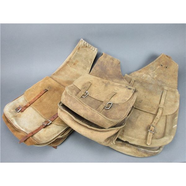 3 Sets Of Rough Out Saddle Bags