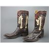 Image 2 : Fancy Brown Nocona Boots- Size 7
