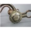 Image 5 : Unmarked Dotted Silver Bit- S Shank- Ported Mouth With Copper Rings- Slobber Bar- Rein Chain Swivels