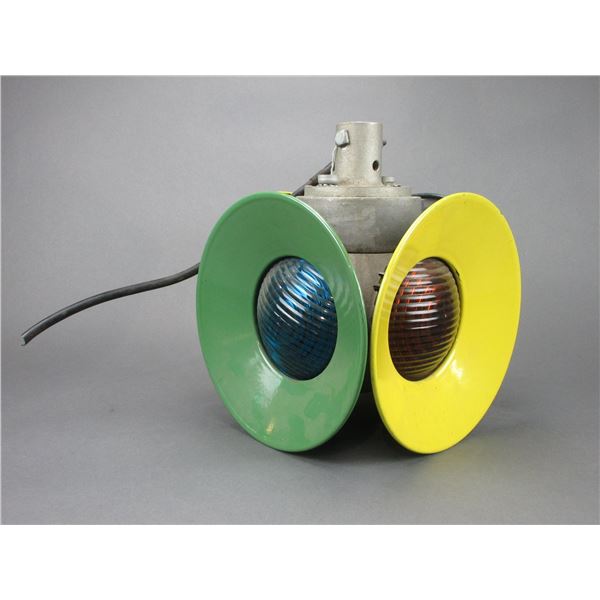 WRRS Multi Colored Railroad Lantern- 11"H X 10.5"