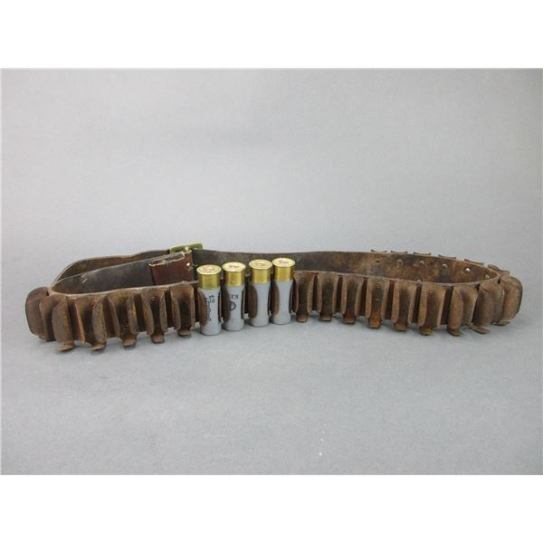 Antique Shotgun Shell Cartridge Belt- 43" X 1.75"