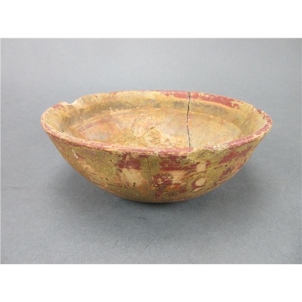 Old Chalehauapu El Tuzumal Bowl- 2.5"H X 6"- Damaged