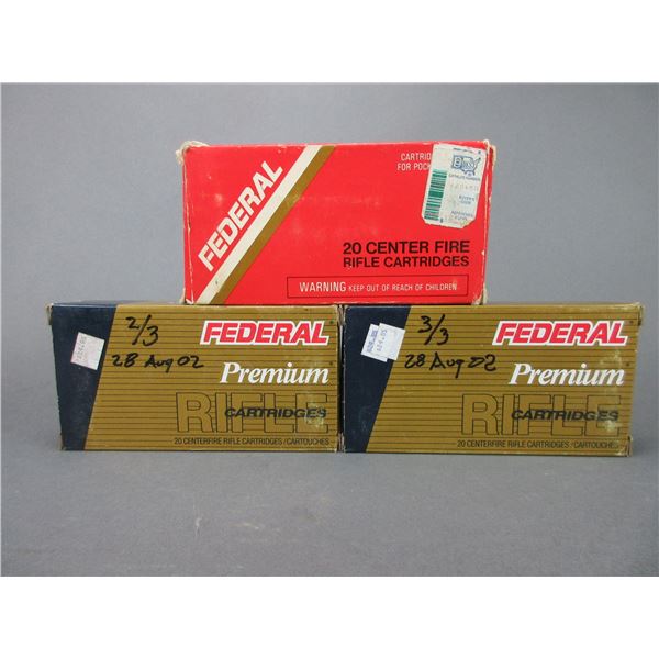 48 Rounds Of Assorted 7MM Mag Ammo- 12 Brass