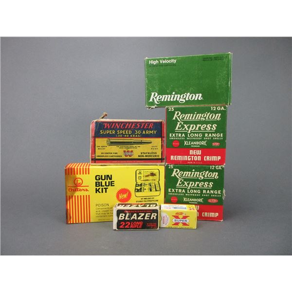 50 Rounds Of Remington Express 12ga Ammo- Misc Ammo- Gun Blue Kit