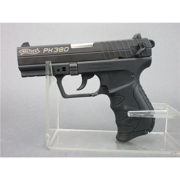 Walther Model PK380 Semi-Automatic Synthetic Pistol- .380- 3.5" Barrel- Manual- Soft Case- Great Con
