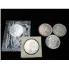 Image 2 : 5 Canadian Silver Dollars