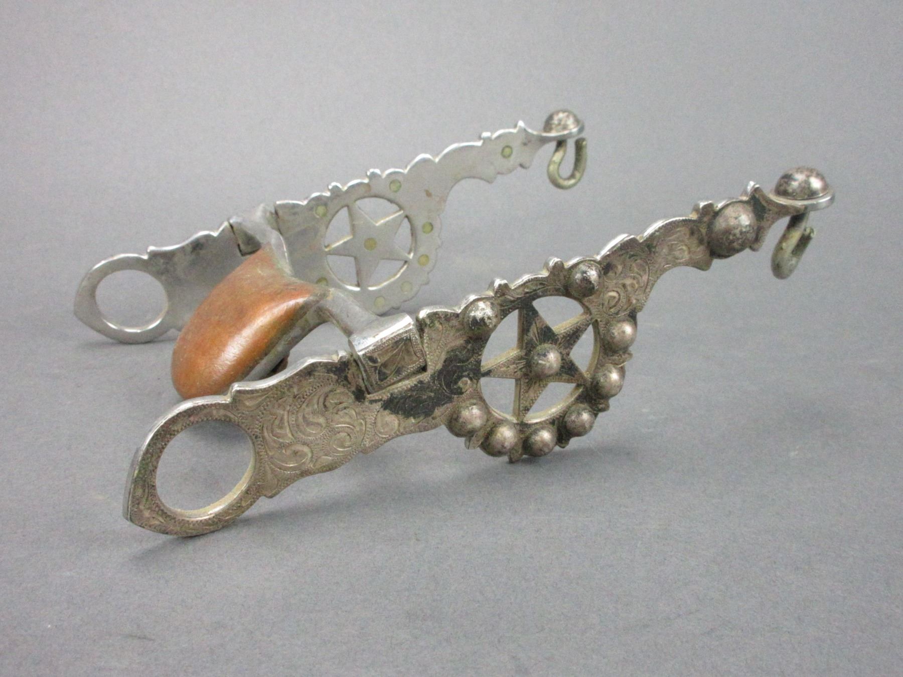 Marked NV Silver Overlaid Stainless Loose Jaw Bit- Santa Barbara Elko ...