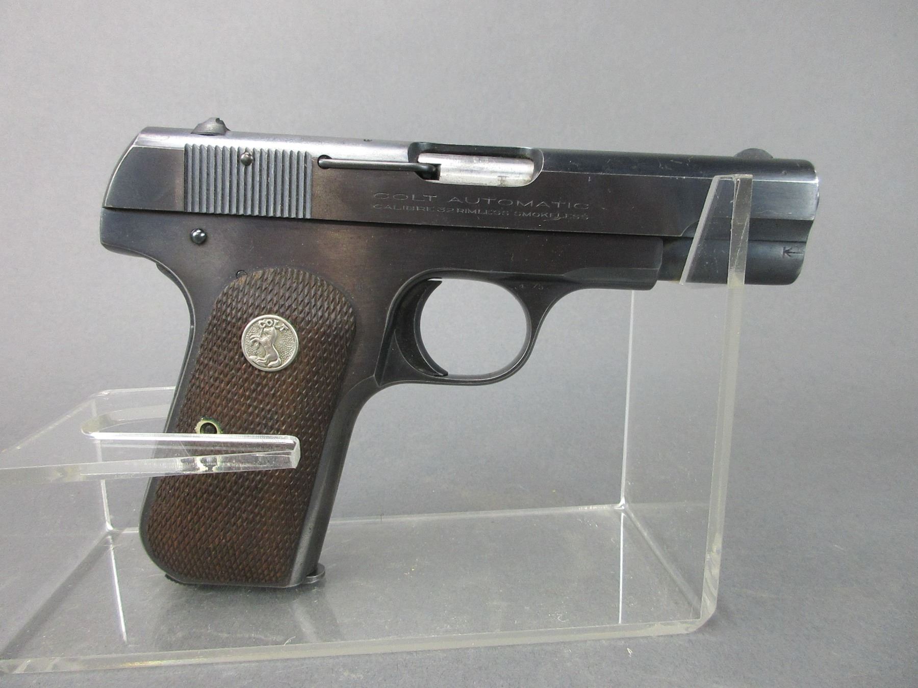 Colt Semi-Automatic Pistol- .32 Rimless- 3.75