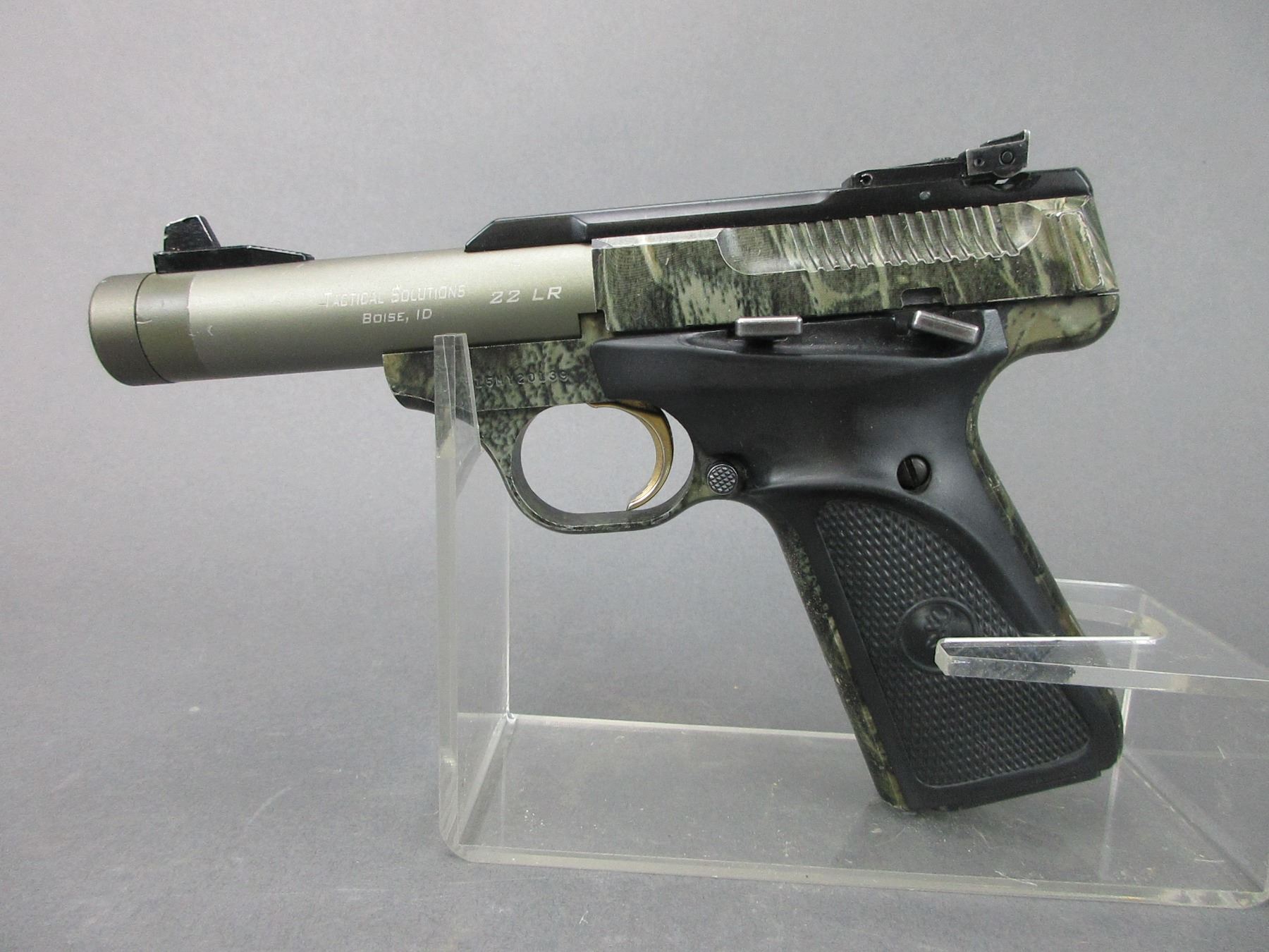 Browning Buck Mark Semi-Automatic Pistol- 22 LR- 4" Threaded Barrel ...