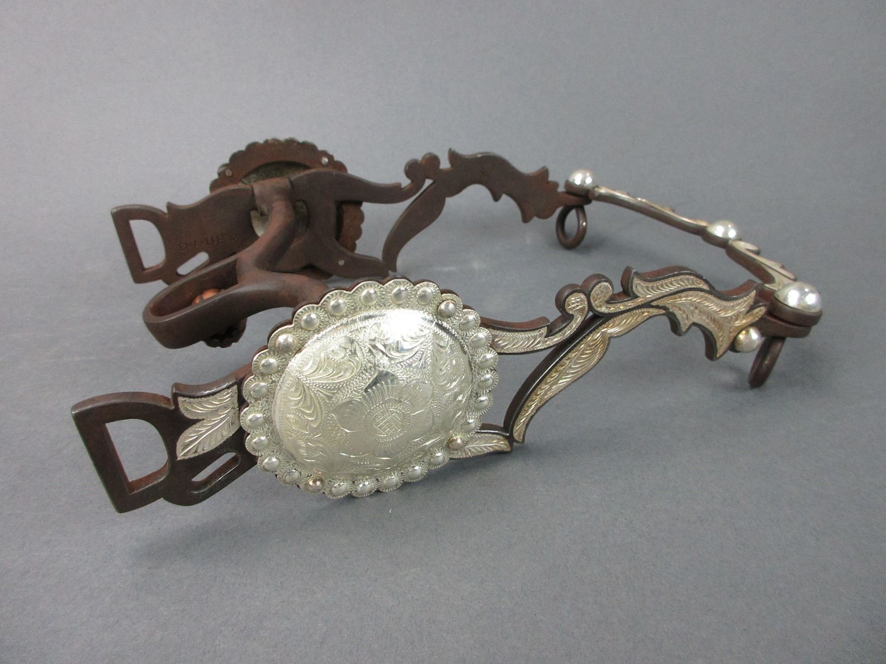 Marked Charlies Silver Inlaid Bit- Martinez Cheek- Halfbreed Mouth ...