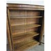 Image 4 : Antique Quarter Sawn Oak Display Cabinet- Double Glass Doors- Key- Immaculate- 59"W X 53"W X 16"D
