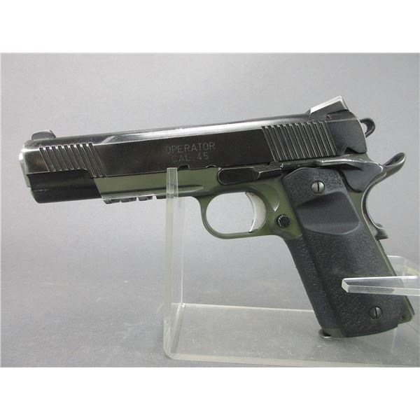 Springfield Armory Operator 1911  Semi-Automatic Pistol- .45 ACP- 5" Barrel- Night Sights- Good Cond