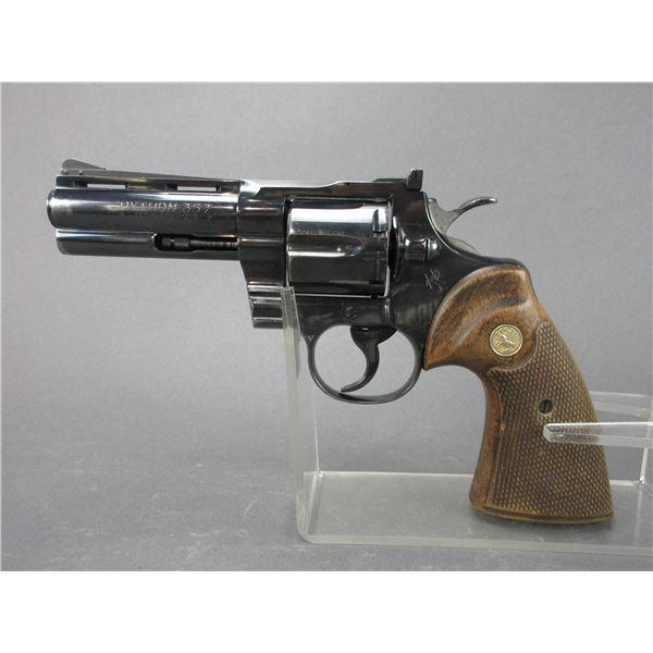Colt Python Revolver- .357 Mag- 4" Barrel- Checkered- Very Good Condition- #41435