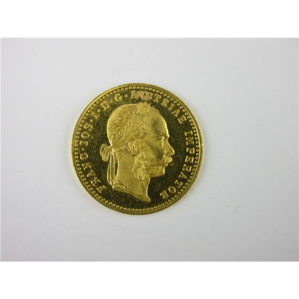 1915 Austrian Gold Franc- 22 KT- 3.5 Grams