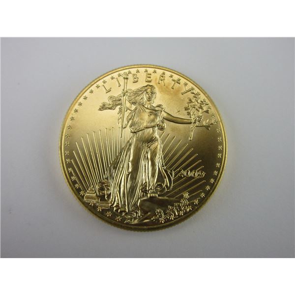 2009 US $50 Gold Coin- 1 OZ Fine Gold
