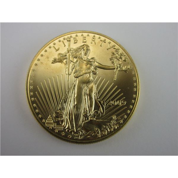 2009 US $50 Gold Coin- 1 OZ Fine Gold