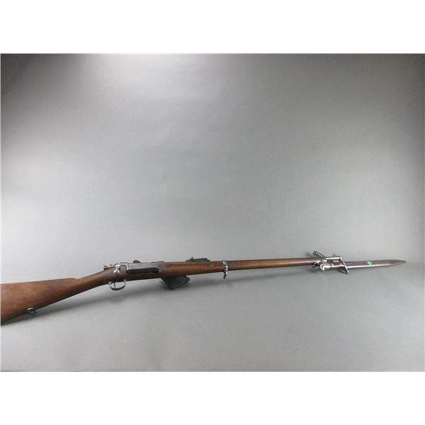 Springfield Model 1898 Bolt Action Rifle- .30-40 Krag- 30" Barrel- Elevator Sights- Bayonet With She