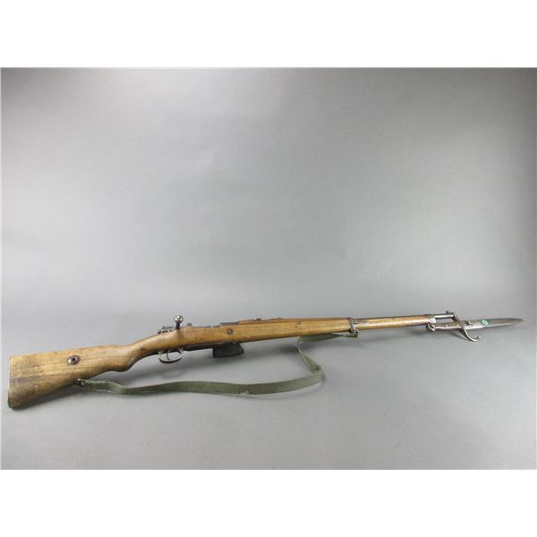 Ankera Turkish Mauser Model 1934 Bolt Action Rifle- 8MM- 29" Barrel- Sling- Elevator Sights- Bayonet